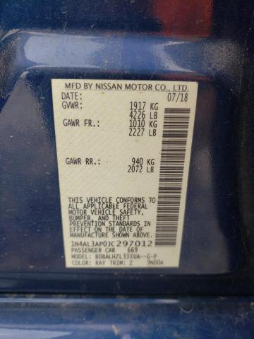 2018 NISSAN ALTIMA 2.5 - 1N4AL3AP0JC297012