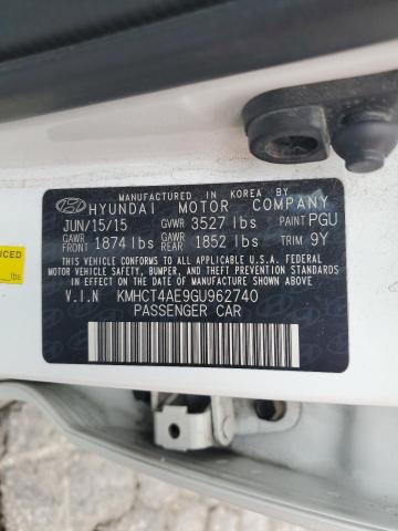 2016 HYUNDAI ACCENT SE - KMHCT4AE9GU962740