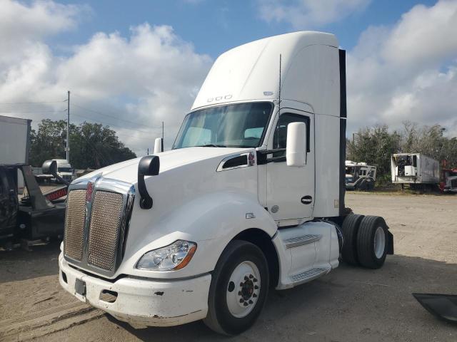 KENWORTH T680 2015 white tractor diesel 1XKYA48X5FJ443826 photo #3