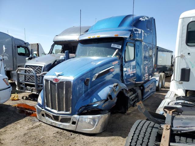 PETERBILT 579 2022 blue  diesel 1XPBD49XXND813848 photo #3