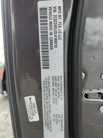 2020 DODGE CHARGER SC - 2C3CDXGJ2LH180210