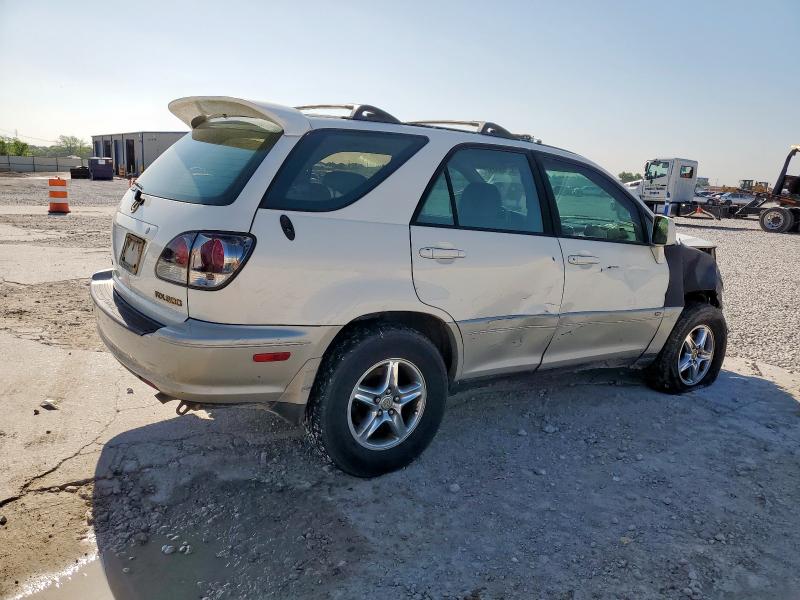 LEXUS RX 300 2002 white  gas JTJGF10U420145080 photo #4