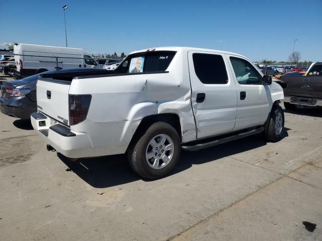 HONDA RIDGELINE 2008 white  gas 2HJYK16278H531145 photo #4