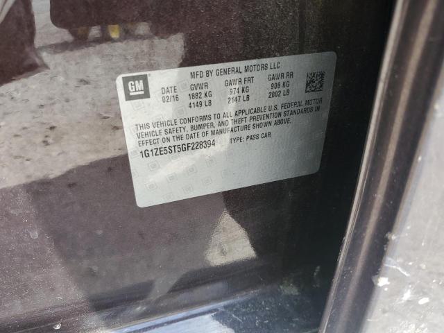 2016 CHEVROLET MALIBU LT - 1G1ZE5ST5GF228394