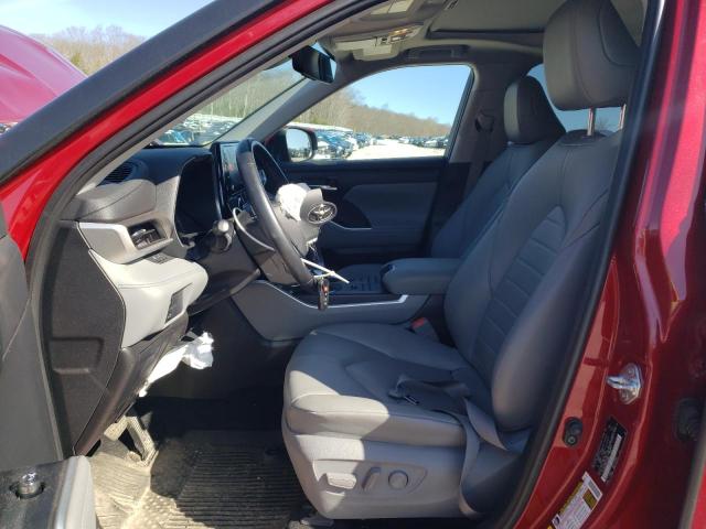 2021 TOYOTA HIGHLANDER - 5TDGZRBH6MS099888