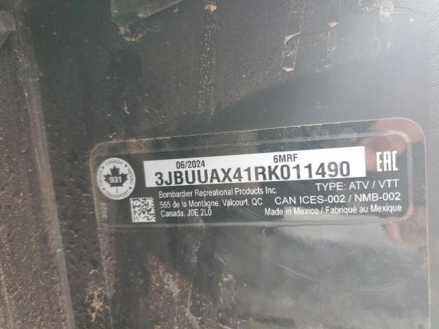 2024 CAN-AM DEFENDER M - 3JBUUAX41RK011490