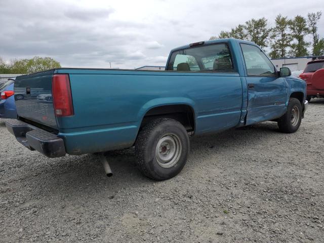 CHEVROLET GMT-400 C1 1997 teal  gas 1GCEC14W8VZ190750 photo #4