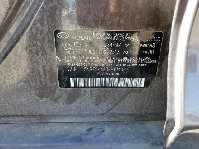 2015 HYUNDAI SONATA SE - 5NPE24AF3FH134443