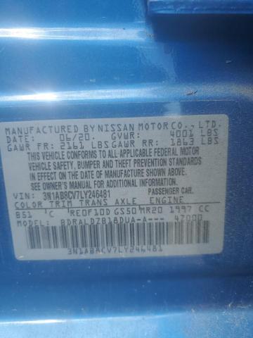 2020 NISSAN SENTRA SV - 3N1AB8CV7LY246481