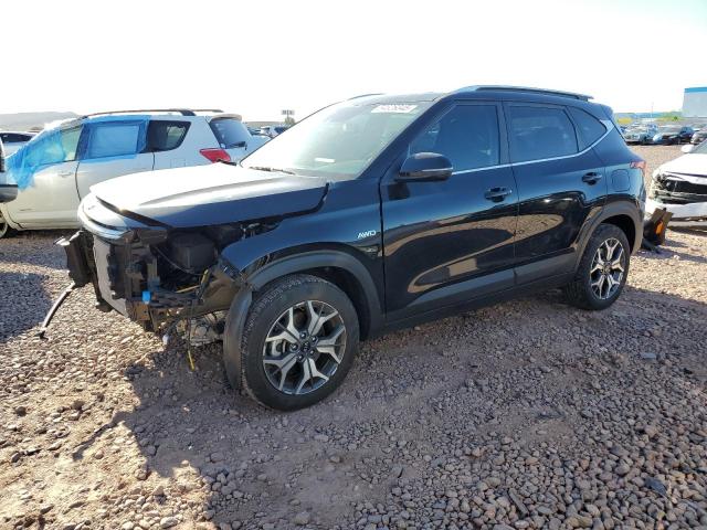 KIA SELTOS EX 2021 black  gas KNDERCAA8M7226532 photo #1