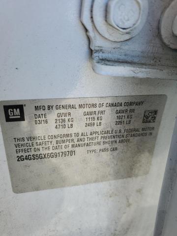 2016 BUICK REGAL PREM 2G4GS5GX6G9179701