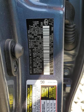 2017 TOYOTA COROLLA L - 2T1BURHE4HC869784