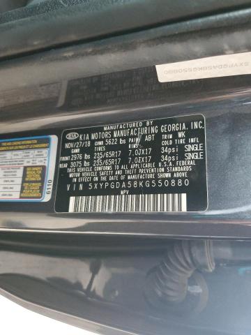 2019 KIA SORENTO LX 5XYPGDA58KG550880