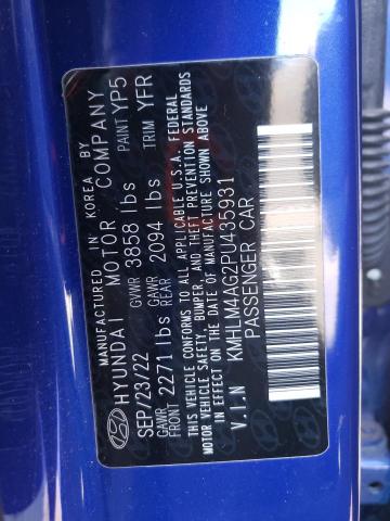 2023 HYUNDAI ELANTRA SE - KMHLM4AG2PU435931
