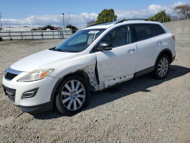 MAZDA CX-9 2010 white  gas JM3TB2MV4A0227094 photo #1