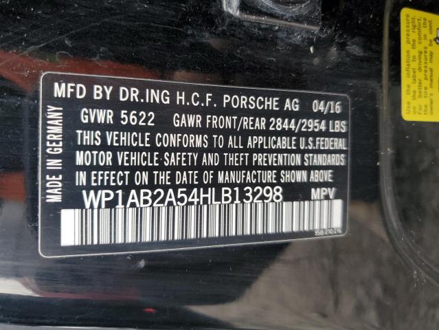 2017 PORSCHE MACAN S - WP1AB2A54HLB13298