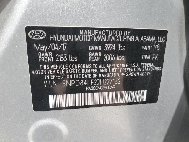 2018 HYUNDAI ELANTRA SE - 5NPD84LF2JH227132