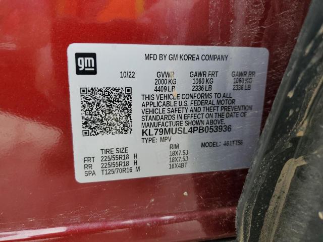 2023 CHEVROLET TRAILBLAZE - KL79MUSL4PB053936