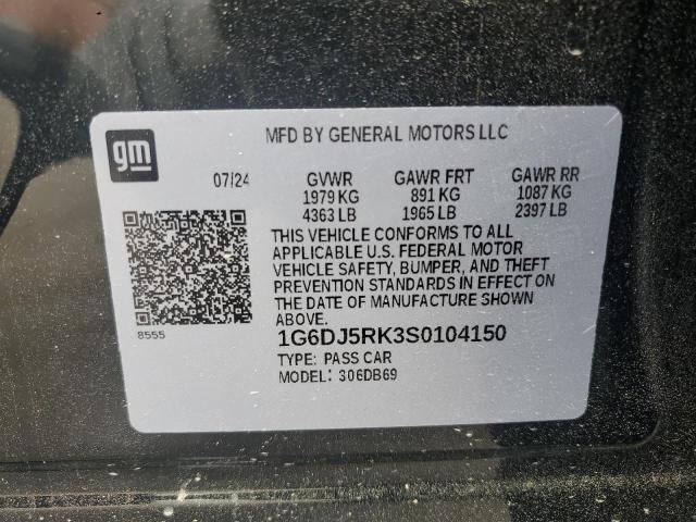 2025 CADILLAC CT4 LUXURY - 1G6DJ5RK3S0104150