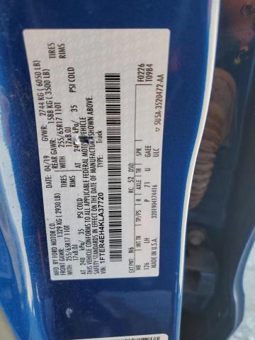2019 FORD RANGER XL - 1FTER4EH4KLA37720