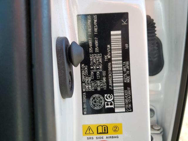 2019 LEXUS NX 300 BAS JTJBARBZ3K2194596