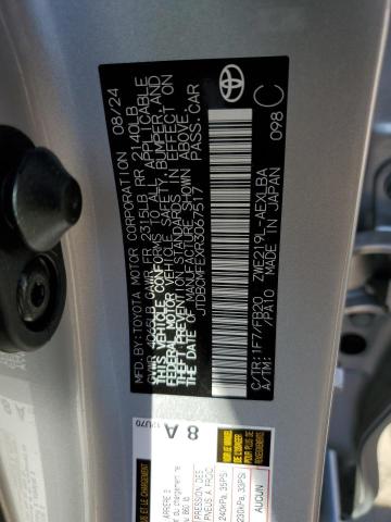 2024 TOYOTA COROLLA LE - JTDBCMFEXR3067517