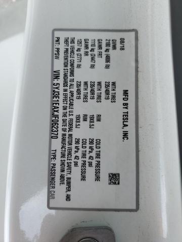 2018 TESLA MODEL 3 - 5YJ3E1EAXJF062370