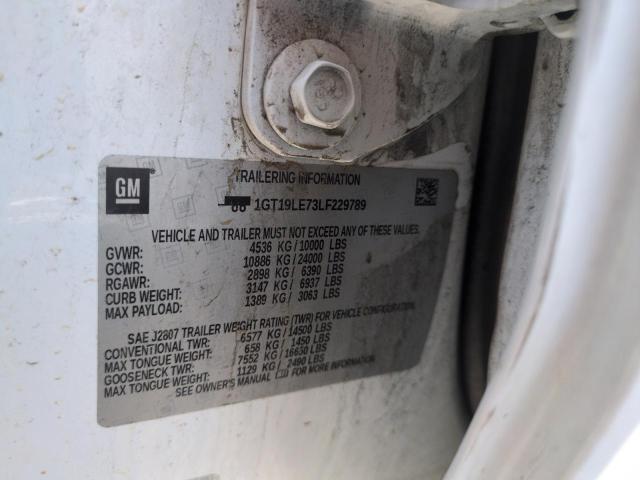 2020 GMC SIERRA K25 - 1GT19LE73LF229789