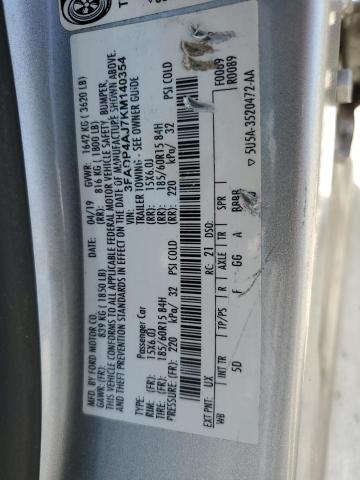 2019 FORD FIESTA S - 3FADP4AJ7KM140354