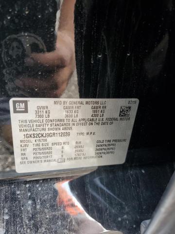 2016 GMC YUKON DENA 1GKS2CKJ9GR112039