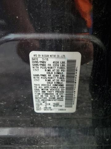 2015 NISSAN ROGUE SELE - JN8AS5MV0FW770386