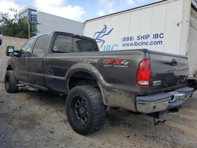 FORD F350 SRW S 2005 gray  diesel 1FTWW31P95EB23280 photo #3