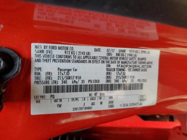 2017 FORD FOCUS SEL - 1FADP3H26HL307256
