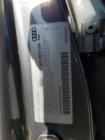 2016 AUDI A3 E-TRON - WAUTPBFF9GA049750
