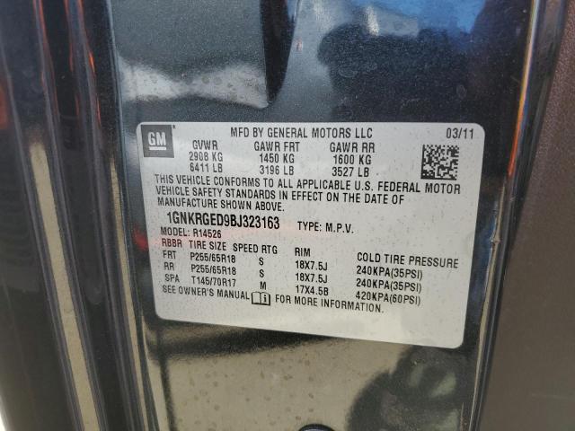 2011 CHEVROLET TRAVERSE L - 1GNKRGED9BJ323163