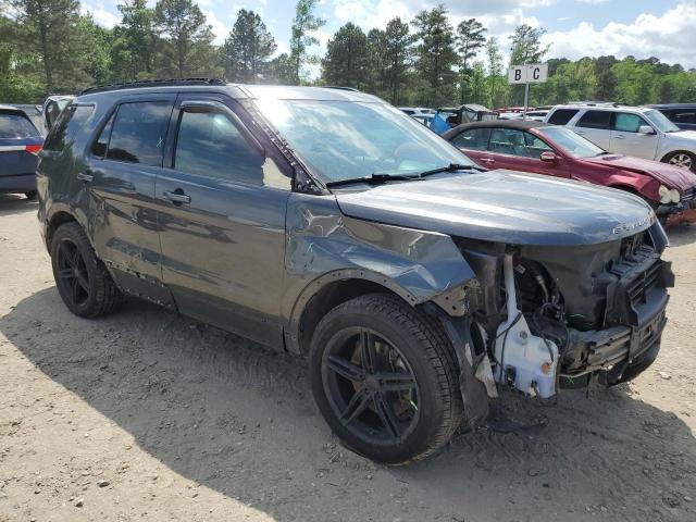 Vin: 1fm5k8d87hgd51419, lot: 54726815, ford explorer xlt 20174