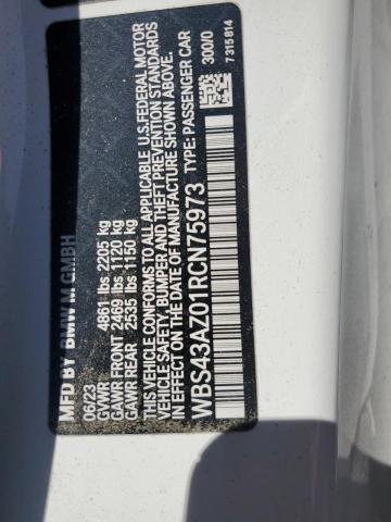 2024 BMW M4 COMPETI WBS43AZ01RCN75973