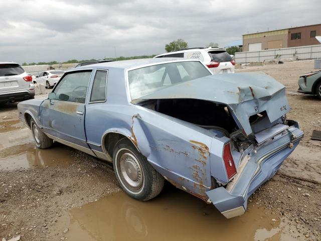 CHEVROLET MONTE CARL 1984 1G1AZ37H3ER221496 photo #3