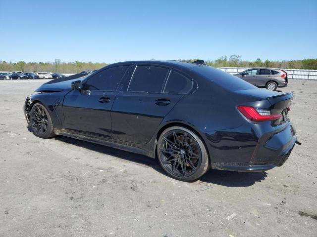 Vin: wbs33ay01mfl13133, lot: 53081005, bmw m3 competition 20212