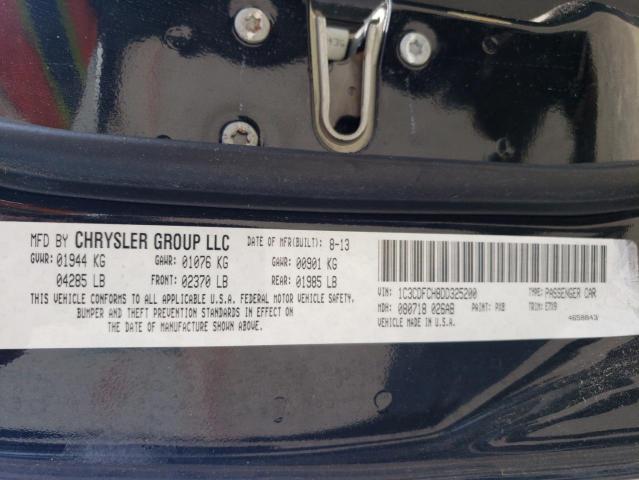 2013 DODGE DART LIMIT - 1C3CDFCH8DD325200