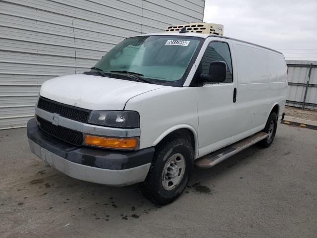CHEVROLET EXPRESS G2 2021 white  gas 1GCWGAF71M1242604 photo #1