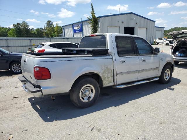 FORD F150 SUPER 2002 silver crew pic gas 1FTRW076X2KC76466 photo #4