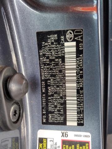 2014 TOYOTA COROLLA L - 2T1BURHEXEC138983
