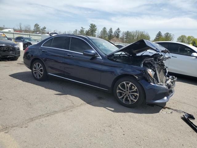 Vin: wddwf4kbxjr314448, lot: 53914345, mercedes-benz c-class 300 4matic 20184