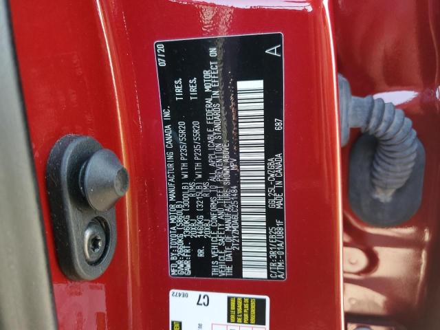 2020 LEXUS RX 350 F S 2T2YZMDA6LC251484