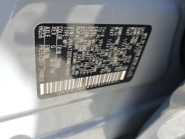2021 NISSAN ROGUE PLAT JN8AT3DD8MW314691