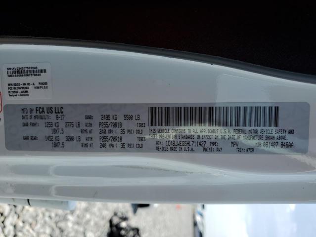 2017 JEEP WRANGLER U 1C4BJWEG5HL711427