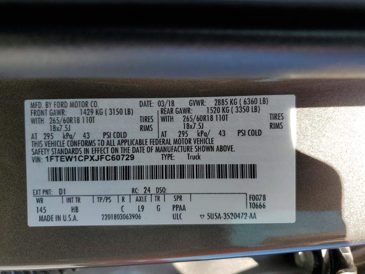 FORD F-150 SUPERCREW