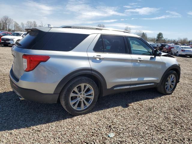 FORD EXPLORER L 2020 silver  gas 1FMSK8FH9LGB86403 photo #4