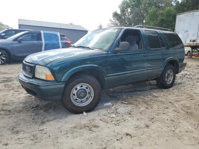 GMC JIMMY 1998 green  gas 1GKCS13W8W2500566 photo #1